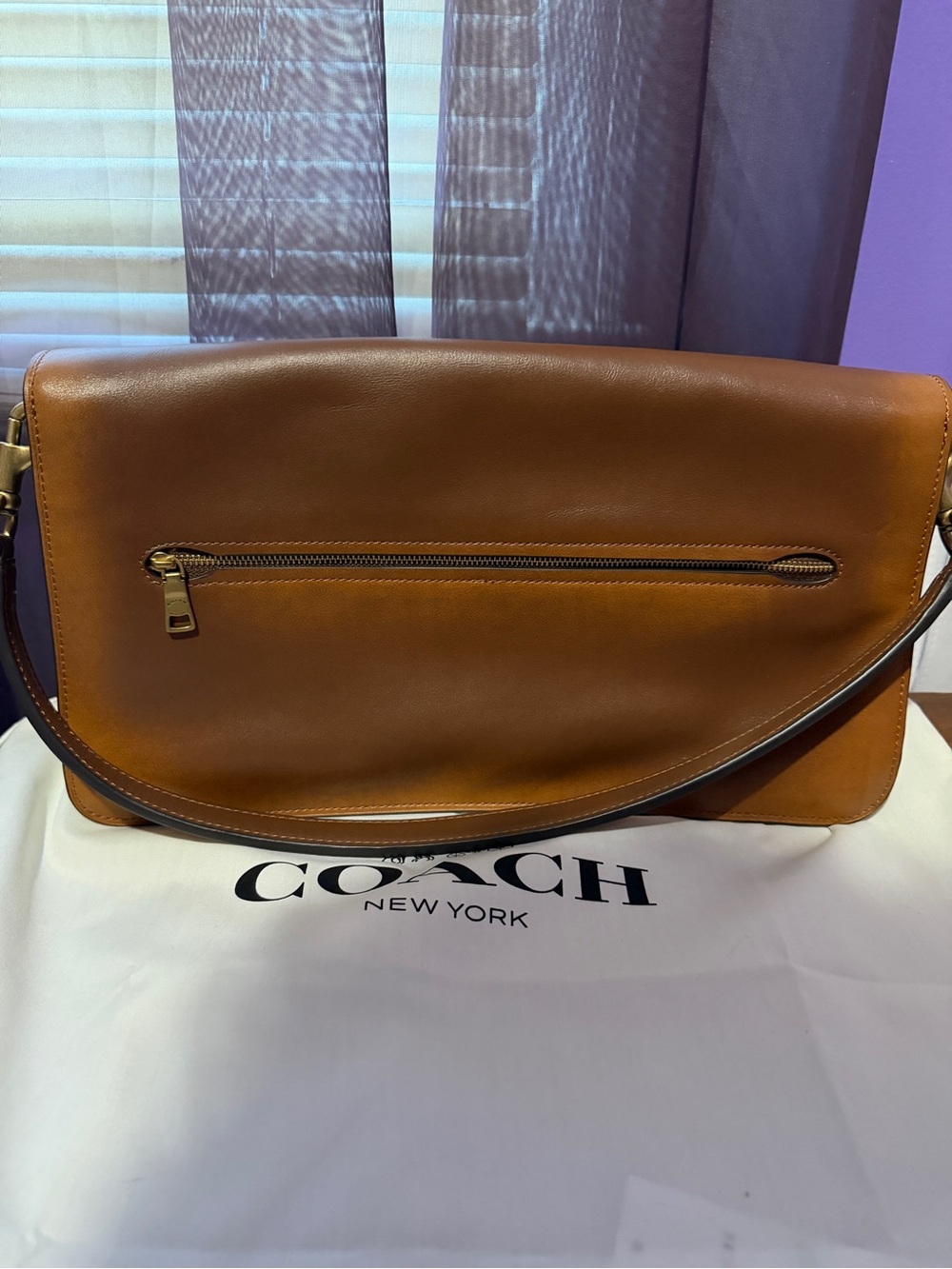 COACH Loved Leather Tabby Shoulder Bag 36 - Picture 2 of 9